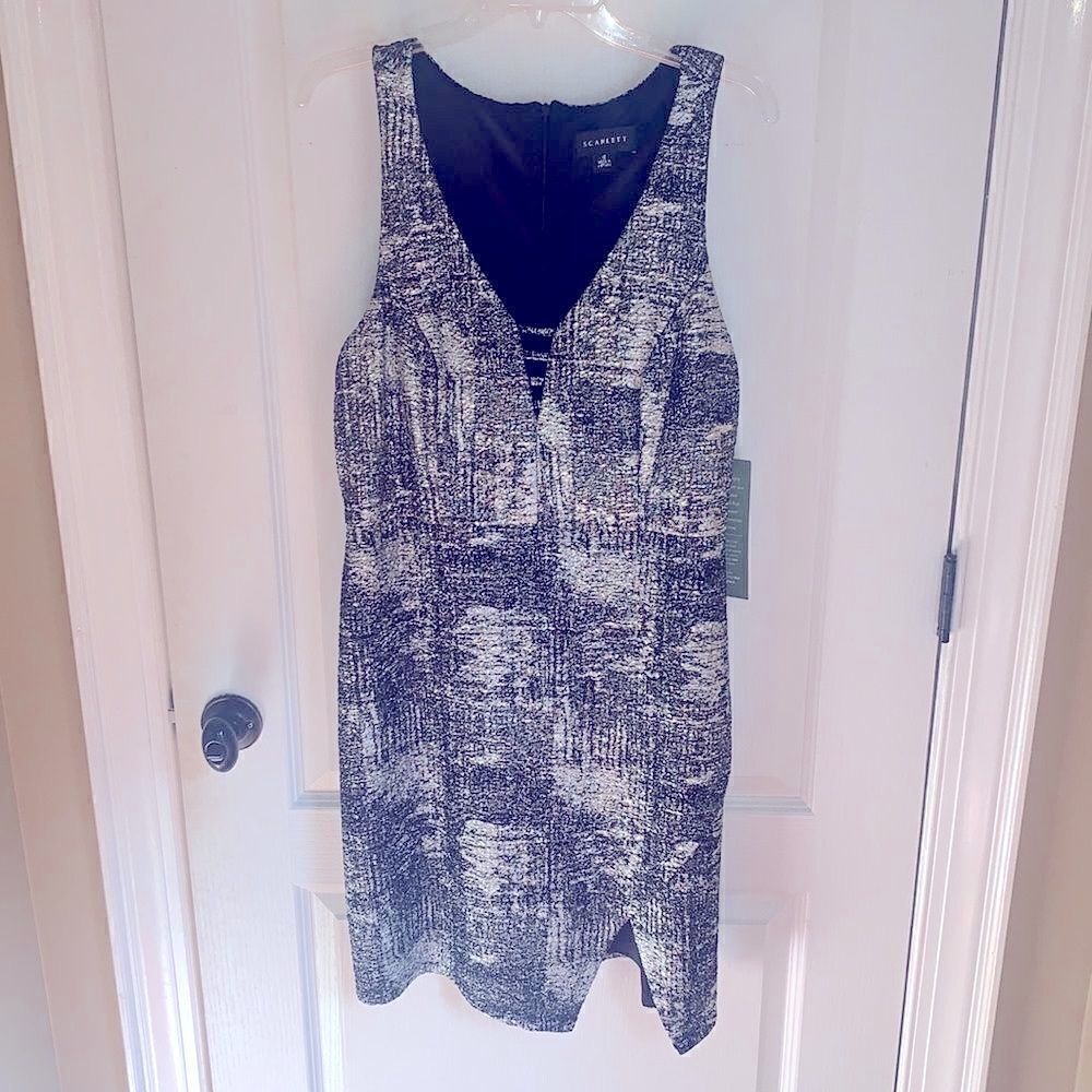 New Scarlett Social 10 black and silver dress